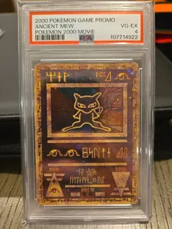 Pokemon TCG Ancient Mew Promo Holo Rare Card 1999/2000 - Image 1