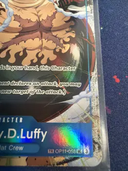 OP11-058TR Monkey.D.Luffy op13 English One Piece TCG Card Treasure rare - Image 2
