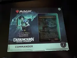 MTG Duskmourn House of Horror Commander Deck Death Toll 100-Card Factory Sealed - Image 1