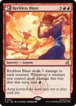 ~ Reckless Blaze ~ NM ~ MTG: Avatar ~ MTG ~ - Image 1