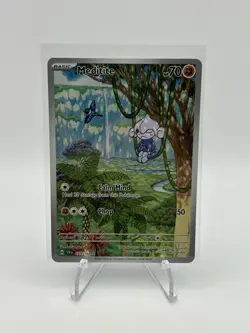 Meditite Illustration Rare 153/142 Sv07: Stellar Crown Pokemon Card NM - Image 1