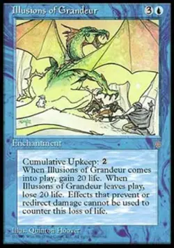MTG English Illusions of Grandeur NM Normal Ice Age - Image 1