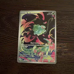 Pokemon Card Bulbasaur 133/132 Illustration Rare Mega Evolution Near Mint - Image 1