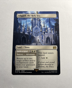 Ishgard, the Holy See (Borderless) - FINAL FANTASY MTG Plus Bonus Card!!! - Image 1