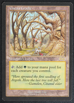 Gaea's Cradle Urza's Saga Magic Card MTG Reserved List - Image 1