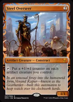 Steel Overseer -Foil Light Play MTG Kaladesh Inventions - Image 1