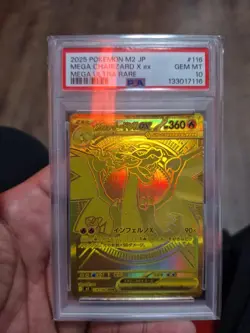 Pokemon TCG Charizard EX Gold Ultra Rare Card 116/080 Inferno Flames - Image 1