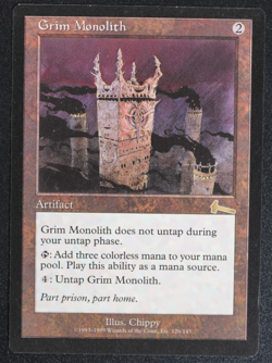 Grim Monolith Magic Card Urza's Legacy Reserved List MTG - Image 1