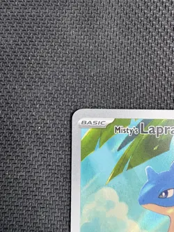 Misty's Lapras 194/182 DRI Illustration Rare IR Destined Rivals Pokemon Card NM - Image 2
