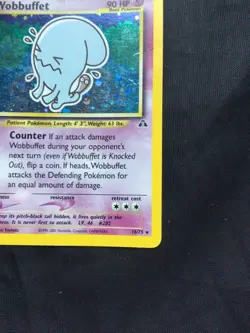 Pokemon Cards: Neo Discovery Rare Holo: Wobbuffet 16/75 - Image 5