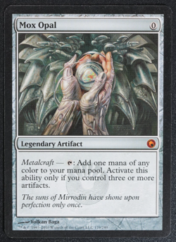 Mox Opal Magic Card Scars of Mirrodin MTG - Image 1