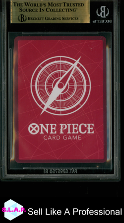 RORONOA ZORO ALT ART L 2022 ONE PIECE CARD GAME ROMANCE DAWN OP01001 BGS 9.5 - Image 2