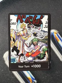 Zoro Sanji Don!! Card OP06 English - One Piece TCG Wings of the Captain - Image 1