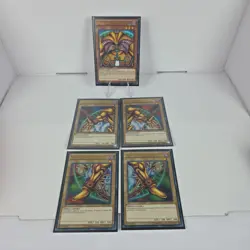 YuGiOh Cards - Complete Exodia Set - YGLD - Near Mint - Image 1