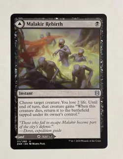 1x Malakir Rebirth MTG Card Zendikar Rising Uncommon NM (B) - Image 1