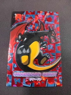 Pokemon Charizard Shiny #4 Red Holo Team Rocket Card Database Set Peru - Image 1