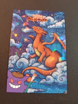 Pokemon 2025 Card Database Halloween Charizard Van Gogh Cracked Ice Holo Peru - Image 1