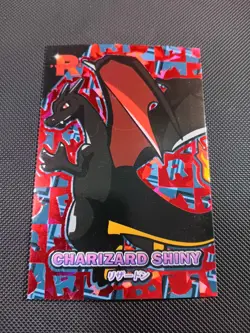 Pokemon Charizard Shiny #3 Red Holo Team Rocket Card Database Set Peru - Image 1