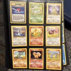 100+ Vintage Pokemon Cards Bundle/Binder Collection With Holos - Image 3