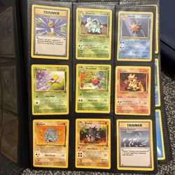 100+ Vintage Pokemon Cards Bundle/Binder Collection With Holos - Image 4