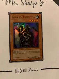 GERFRIED EISENRITTER - PSV-G101 DEUTSCH Yu-Gi-Oh! CARD SUPER RARE HOLO KONAMI - Image 3