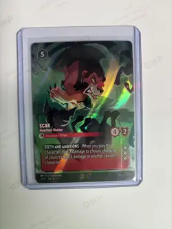 Scar - Heartless Hunter (Store Championship) 14 Disney Lorcana Promo Cards Holo. - Image 3