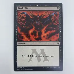 MTG Dark Ritual Masters 25 LP Black Mana Instant Reprint Magic The Gathering - Image 1