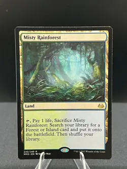 MTG - Misty Rainforest - Image 1