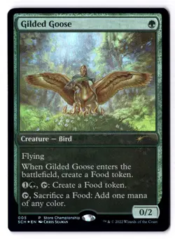 Gilded Goose NM* FOIL PROMO Game Day And Store ENGLISH 005 mtg -UnltdCards - Image 1