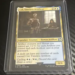 MTG - Cid, Timeless Artificer - FIN 0407 - Final Fantasy - Magic the Gathering - Image 1