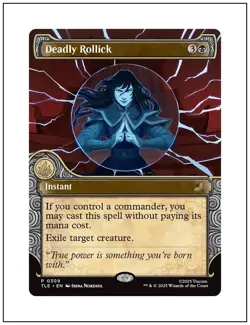 1x Deadly Rollick, 0309, Avatar Last Airbender Eternal Legal, Magic MTG NM - Image 1