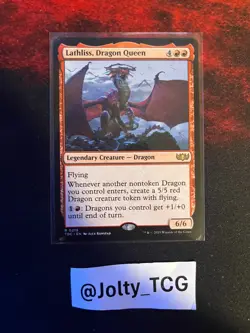 Lathliss, Dragon Queen Commander: Tarkir: Dragonstorm Regular 0219 - Image 1