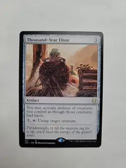 MTG - Thousand-Year Elixir Commander 2021 Regular Rare #271 - Image 1