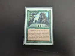 Sylvan Library 1997 MTG Core Set 5th Edition Green Rare Enchantment Magic - Image 1