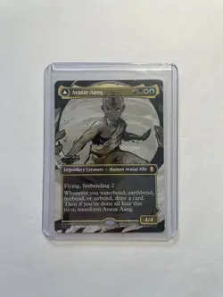Avatar Aang Master Of Elements Borderless MTG #308 - Image 1