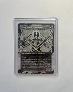 Avatar Aang Master Of Elements Borderless MTG #308 - Image 2