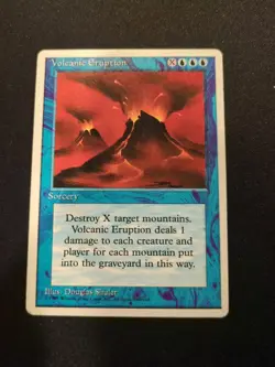 ***Volcanic Eruption*** MTG Alternate 4th Edition - Image 1