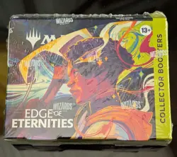 Magic The Gathering: Edge Of Eternity Collector Booster Box Factory Sealed - Image 1