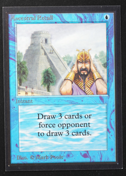 Ancestral Recall Magic ICE Power 9 International Collectors' Edition MTG - Image 1