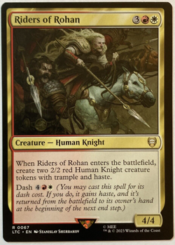 MTG Riders of Rohan Tales of Middle-Earth Commander 0067 NON-FOIL Rare, NM! - Image 1