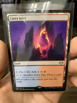 MTG Fiery Islet Modern Horizons 238/254 Regular Rare - Image 1