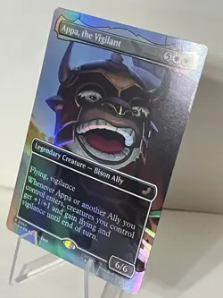 1x - Appa, the Vigilant - FOIL BORDERLESS #62 - Avatar: Eternal - NM MTG - Image 4