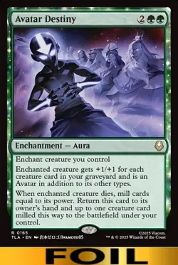 1x - Avatar Destiny - FOIL #165 - Avatar: The Last Airbender - NM MTG - Image 1