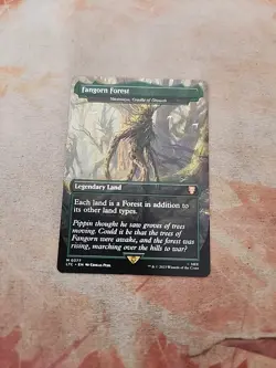 Fangorn Forest-Yavimaya, Cradle Of Growth Commander The Lord Of The Rings MTG NM - Image 1