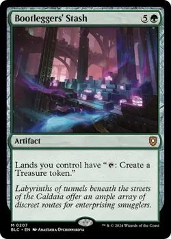 MTG - Bootleggers' Stash - Bloomburrow Commander - Magic the Gathering - Image 1