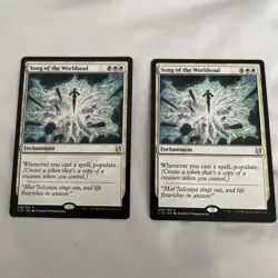Song of the Worldsoul 2x NM - MTG Commander 2019 C19 - 006/302 - Image 1