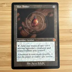 Mox Amber The Brothers' War: Retro Frame Artifacts Regular - NM - Image 1