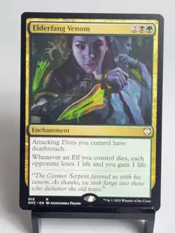 Magic The Gathering - Commander: Kaldheim - Elderfang Venom - Image 1