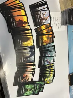 Avatar Jumpstart tokens JMP Tokens collection summary cards zuko aang etc pod - Image 4
