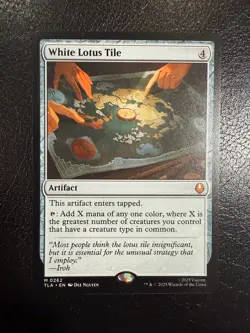 White Lotus Tile - #262 - Avatar: The Last Airbender - NM MTG - Image 1